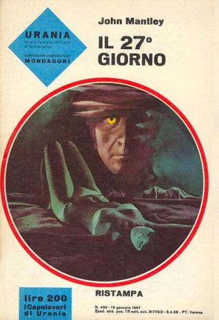 Portada de Il 27° giorno, de John Mantley