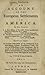 An Account of the European Settlements in America in Six Parts