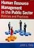 Human Resource Management in the Public Sector