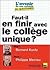 Faut-il en finir avec le collège unique?