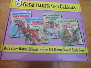 8 Great Illustrated Classics: Hard Cover Deluxe Editions