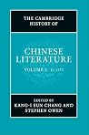 The Cambridge History of Chinese Literature 2 Volume Hardback Set