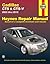 Cadillac CTS and CTS-V (03-14) Haynes Repair Manual (Does not include information specific to All-Wheel Drive models or turbocharged models. Includes coverage apart from specific exclusion noted)