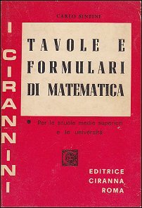 Tavole e formulari di matematica