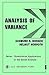 Analysis of Variance by Gudmund R. Iversen