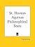 St. Thomas Aquinas Philosop...