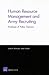 Human Resource Management and Army Recruiting: Analyses of Policy Options