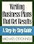 Writing Business Plans That...