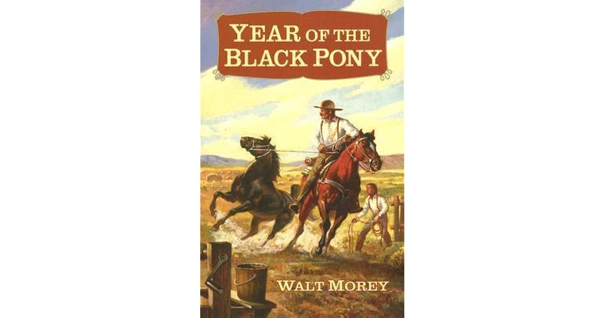 Year Of The Black Pony By Walt Morey