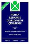 Human Resource Development Quarterly, Number 1, Spring 2005 (J-B HRDQ Single Issue Human Resource Development Qarterly) (Volume 16)