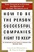 How to Be the Person Succes...