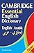 Cambridge Essential English Dictionary English-Arabic Paperback with CD-ROM