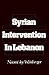 Syrian Intervention in Lebanon