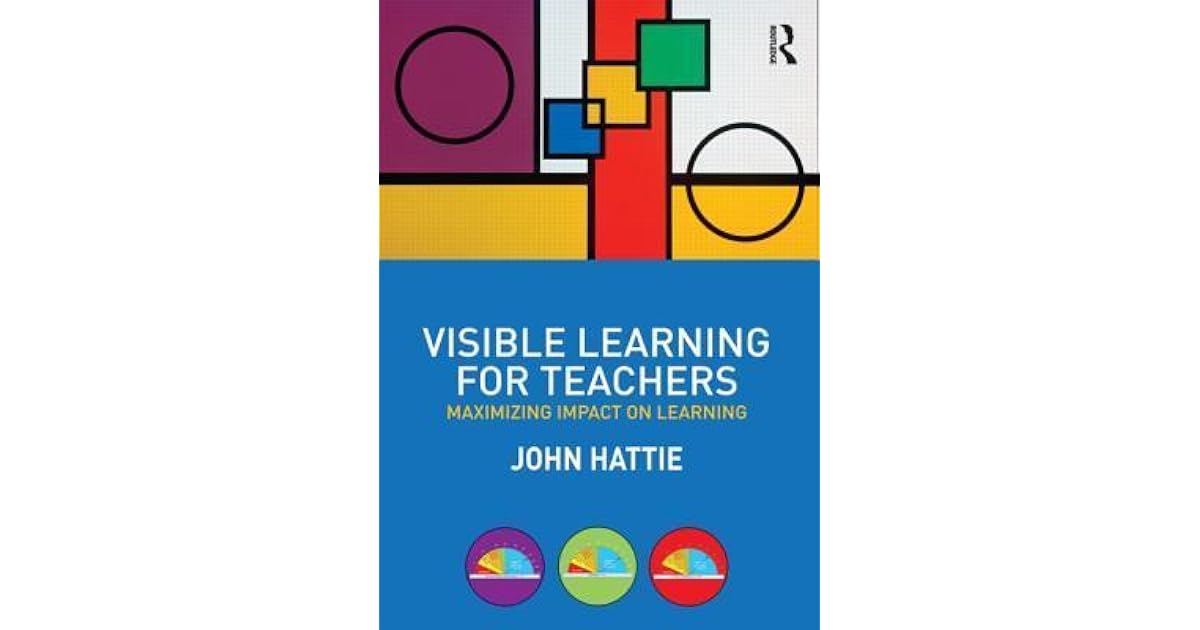 Visible Learning for Teachers: Maximizing Impact on Learning by John Hattie