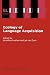 Ecology of Language Acquisition (Educational Linguistics, 1)