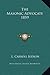 The Masonic Advocate 1859 by L. Carroll Judson