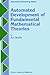Automated Development of Fundamental Mathematical Theories (Automated Reasoning Series, 2)