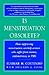 Is Menstruation Obsolete?