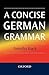 A Concise German Grammar