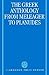 The Greek Anthology: from M...