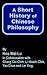 A Short History of Chinese Philosophy