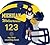 Michigan Wolverines 123: My First Counting Book (My First Team-Board-Book)