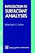Introduction to Surfactant Analysis