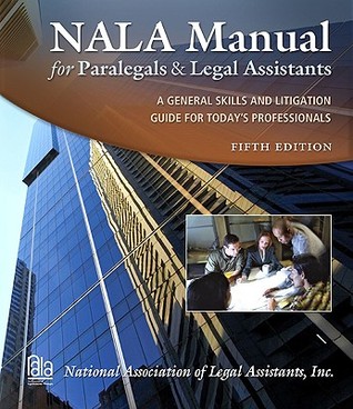 NALA Manual for Paralegals and Legal Assistants (Hardcover)