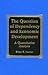 The Question of Dependency and Economic Development by Brian R. Farmer