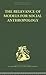 The Relevance of Models for Social Anthropology