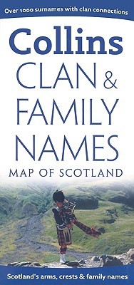 Collins Clan & Family Names Map of Scotland (Collins Pictorial Maps)