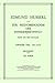 Zur Phänomenologie der Intersubjektivität: Texte aus dem Nachlass. Zweiter Teil. 1921-1928