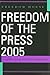 Freedom of the Press 2005 by Freedom House