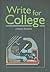 Write for College: A Student Handbook