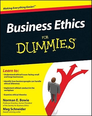 Business Ethics for Dummies (Paperback)