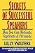 Secrets of Successful Speak...