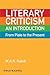 Literary Criticism from Plato to the Present: An Introduction