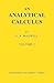 An Analytical Calculus: Vol...