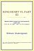 King Henry VI, Part III