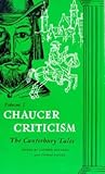 Chaucer Criticism: Vol 1 The Canterbury Tales