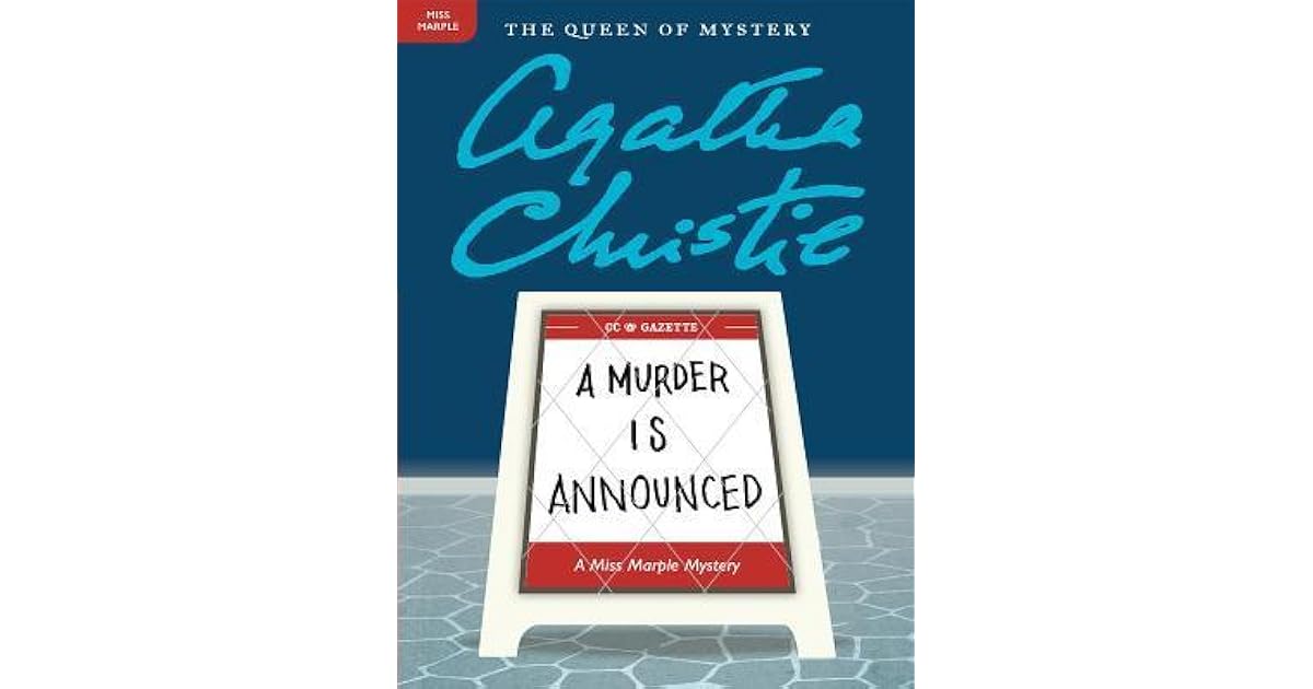 A Murder Is Announced Book