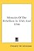 Memoirs Of The Rebellion In...