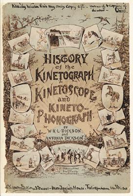 History Of The Kinetograph, Kinetoscope And Kinetophonograph (Paperback)