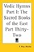 Vedic Hymns Part I: The Sacred Books of the East Part Thirty-Two