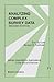 Analyzing Complex Survey Data (Quantitative Applications in the Social Sciences)