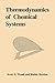 Thermodynamics of Chemical Systems