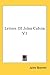 Letters Of John Calvin V1 by Jules Bonnet