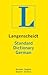 Langenscheidt's Standard German Dictionary by Heinz Messinger