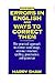 Errors in English and Ways to Correct Them