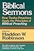 Biblical Sermons: How Twelv...